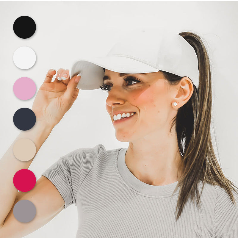 Comment faire un trou pour queue de cheval dans une casquette de