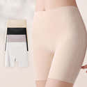 Lot De 4 Culottes Taille Haute En Soie Glacée Femme - Gainantes, Invisibles Et Confortables Pour Le Yoga, Le Sport Et Le Quotidien - 4