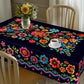 🔥Vente chaude🔥Nappe florale mexicaine avec bord festonné (60% de réduction)