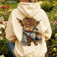 🎄🎅SOLDES DE NOËL 50 % DE RÉDUCTION !!🎁Joli sweat à capuche Highland Cow Cozy doublé polaire🦬