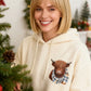 🎄🎅SOLDES DE NOËL 50 % DE RÉDUCTION !!🎁Joli sweat à capuche Highland Cow Cozy doublé polaire🦬