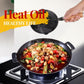 🔥🫕 -50% ! 🍳 Mini Poêle en Fonte Antiadhésive 10 cm – Coulée d’une Seule Pièce, Manche en Bois Ergonomique & Saine & Durable.