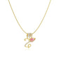 💖 DERNIER JOUR – 57 % DE RÉDUCTION ✨ Colliers à pendentifs 3 rangs avec initiales A-Z 🎀 | Personnalisés et élégants