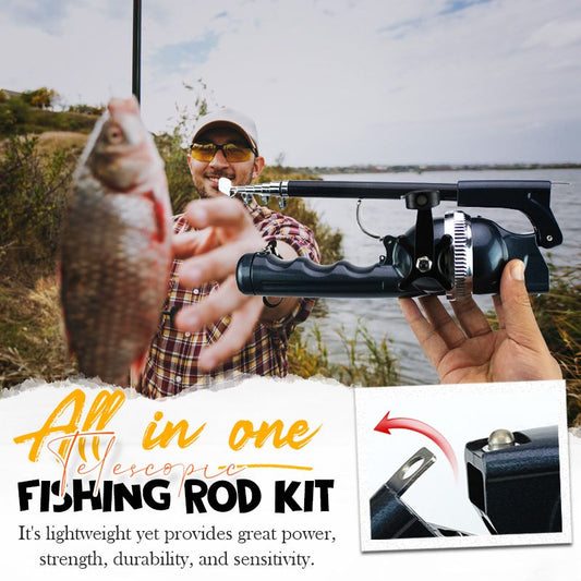 📢71% de réduction pour une durée limitée✨🎣 Ensemble de pêche rétractable universel