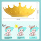 📢📢40% DE RÉDUCTION !! ⏰ 🛁 Bonnet de Douche Imperméable pour Bébé – PP + TPE – 15×13 cm – Ajustable – Couronne Dessin Animé – Jaune/Bleu/Rouge – Anti-Eau Yeux et Oreilles 👶