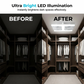 📢📢40 % DE RÉDUCTION !! ⏰Ventilateur de plafond à double tête avec lumière LED – design moderne avec télécommande pour salon et chambre
