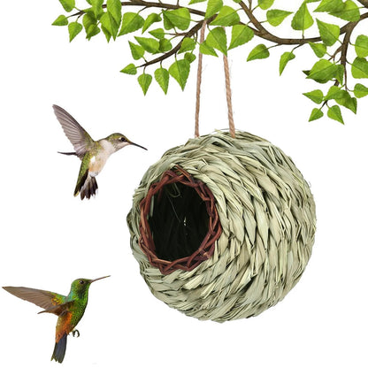 📢📢40% DE RÉDUCTION !! ⏰ Maison nichoir pour colibris tissée à la main