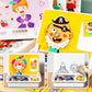 🏆Boîte à puzzle magnétique pour enfants avec jeu et planche à dessi🧩👑