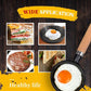 🔥🫕 -50% ! 🍳 Mini Poêle en Fonte Antiadhésive 10 cm – Coulée d’une Seule Pièce, Manche en Bois Ergonomique & Saine & Durable.