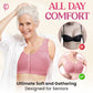 Soutien-gorge galbant sans fil confortable avec boutons sur le devant