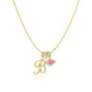 💖 DERNIER JOUR – 57 % DE RÉDUCTION ✨ Colliers à pendentifs 3 rangs avec initiales A-Z 🎀 | Personnalisés et élégants