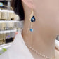 💐50% DE RÉDUCTION ! Boucles d‘oreilles pendantes paon doré – Le cadeau idéal pour elle 🎁✨【Offre Limitée】