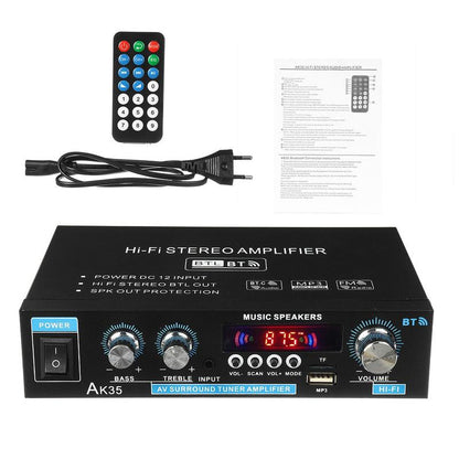 📢📢50 % DE RÉDUCTION !! ⏰Amplificateur stéréo AK35 pour la maison, audio Bluetooth 5.0, puissance maximale