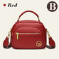 Sac classique multi-compartiments à bandoulière large et ajustable en cuir