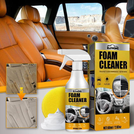 🔈🔈60 % DE RÉDUCTION MAINTENANT🔥Nettoyant mousse multi-usages🚗