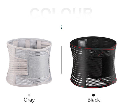 Ceinture de protection en maille thermocomprimée respirante pour plaques d'acier