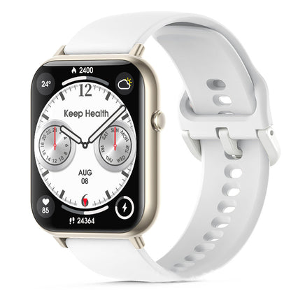 ✈️Livraison gratuite✈️Montre connectée pour femmes et hommes, tracker d'activité physique avec fonction d'appel, montre de fitness avec suivi du sommeil/100 sports/podomètre étanche IP68