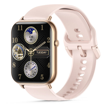 ✈️Livraison gratuite✈️Montre connectée pour femmes et hommes, tracker d'activité physique avec fonction d'appel, montre de fitness avec suivi du sommeil/100 sports/podomètre étanche IP68