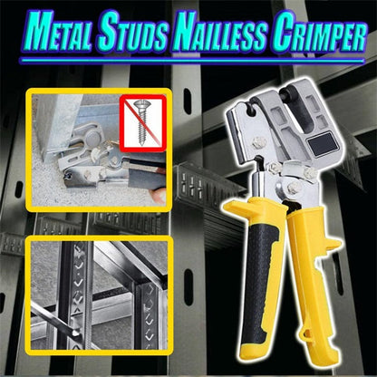 🔩💪 -60% ! ⏱️Pince à Sertir pour Montants Métalliques – Fixation Rapide, Sans Vis & Gain de Temps.