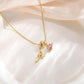 💖 DERNIER JOUR – 57 % DE RÉDUCTION ✨ Colliers à pendentifs 3 rangs avec initiales A-Z 🎀 | Personnalisés et élégants
