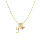 💖 DERNIER JOUR – 57 % DE RÉDUCTION ✨ Colliers à pendentifs 3 rangs avec initiales A-Z 🎀 | Personnalisés et élégants