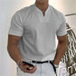 Chemise de Sport à Manches Courtes pour Hommes – Col en V, Confortable & Disponible jusqu'au 5XL