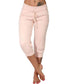 Pantalon de jogging taille haute et coupe ajustée, cordon de serrage et poches