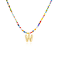 💜DERNIER JOUR DE LA PROMOTION - 50 % DE RÉDUCTION💜 Collier à lettres en perles pour femmes🔤A-Z