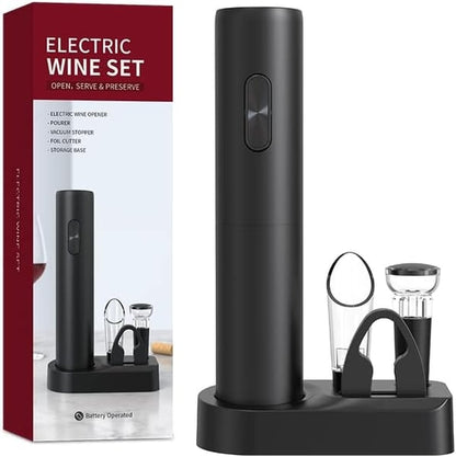 Set avec décapsuleurs électriques
