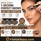 🖌️ ACHETEZ 1, OBTENEZ 1 GRATUIT! 💧 Kit poudre à sourcils – Pinceau inclus, tenue 24h & waterproof ✨