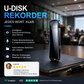 🎙️⏺️ -50% ! 🔒Enregistreur USB crypté – Une touche & sécurisé.