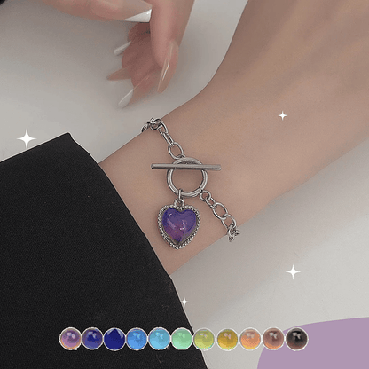 📢📢40% DE RÉDUCTION !! ⏰Produits phares de 2026🎁🔮Bracelet d'humeur qui change de couleur