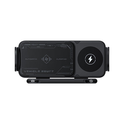 📱 PROMO FLASH : 50% DE RÉDUCTION ! 🚗 Support Auto Intelligent – ABS & Aluminium – Charge Sans Fil 15W & Rotation Automatique for Smartphone & Tablette ⚡