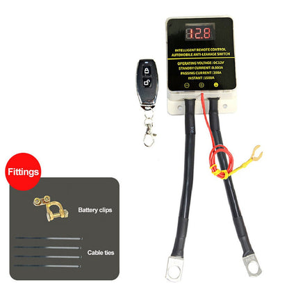 🔌 60% OFF VENTE CHAUDE! ✨ Interrupteur Sans Fil 12V Miniature - Contrôle à Distance avec Télécommande pour Véhicules et Bateaux 🚗⚓