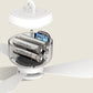 📢📢40 % DE RÉDUCTION !! ⏰Ventilateur de plafond rechargeable avec éclairage LED🌬️✨