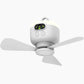 📢📢40 % DE RÉDUCTION !! ⏰Ventilateur de plafond rechargeable avec éclairage LED🌬️✨