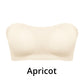 Soutien-gorge sans bretelles sans glissement pour femmes avec fermeture latérale croisée