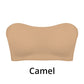 Soutien-gorge sans bretelles sans glissement pour femmes avec fermeture latérale croisée
