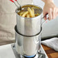 🍟🍤 -60% ! 🥘Friteuse Multifonctionnelle Acier Inoxydable 304 – Anti-Éclaboussures, Économe en Huile & Polyvalente.