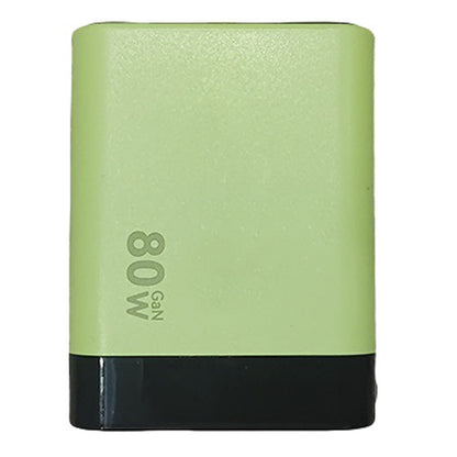 Chargeur 3 en 1 GaN, module de charge rapide évolutif 80W MAX avec câble Type-C et 2 ports USB
