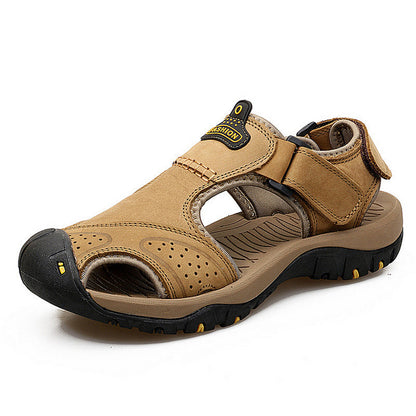 📢Offre spéciale d'été d'une durée limitée 60% de réduction✨ Hommes été Casual fermé-Toe crochet et boucle Sandales 👦