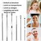 📢 Remise limitée de 50% 📢 Portable en acier inoxydable Earlöpfel 6 pièces-Set - Spiral-Ohrwerkzeug ✨
