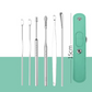 📢 Remise limitée de 50% 📢 Portable en acier inoxydable Earlöpfel 6 pièces-Set - Spiral-Ohrwerkzeug ✨