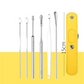📢 Remise limitée de 50% 📢 Portable en acier inoxydable Earlöpfel 6 pièces-Set - Spiral-Ohrwerkzeug ✨