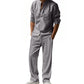 📢📢40 % DE RÉDUCTION !! ⏰Ensemble chemise et pantalon pour homme – Style décontracté, lin respirant, coupe ample