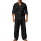 📢📢40 % DE RÉDUCTION !! ⏰Ensemble chemise et pantalon pour homme – Style décontracté, lin respirant, coupe ample
