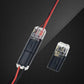 Double connecteur enfichable avec verrouillage à cliquet