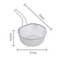 📢📢50% DE RÉDUCTION !! ⏰ Passoire en Acier Inoxydable avec Manche – Inox 304, mailles fine & large – Idéale pour égoutter pâtes, légumes & fruits 🥗
