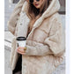 🔥Pré-réchauffement hivernal - Remises énormes🔥Manteau bouffant tricoté surdimensionné de luxe pour femme - Incontournable de l'hiver avec un design patchwork et une chaleur maximale !