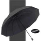 ☔ 50% OFF ! 🌬️ 12-Baleines Parapluie Grand - Résistant au Vent, Pliable et Léger 📦✨